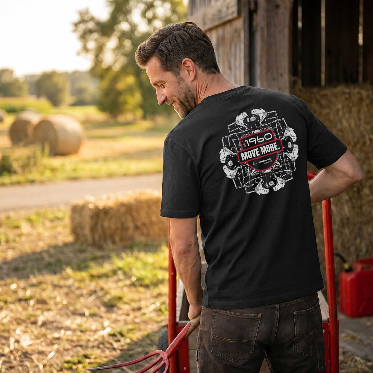 T-Shirt Herren Oversize Move More