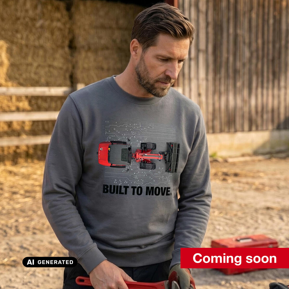 Sweatshirt Herren "Built to Move"