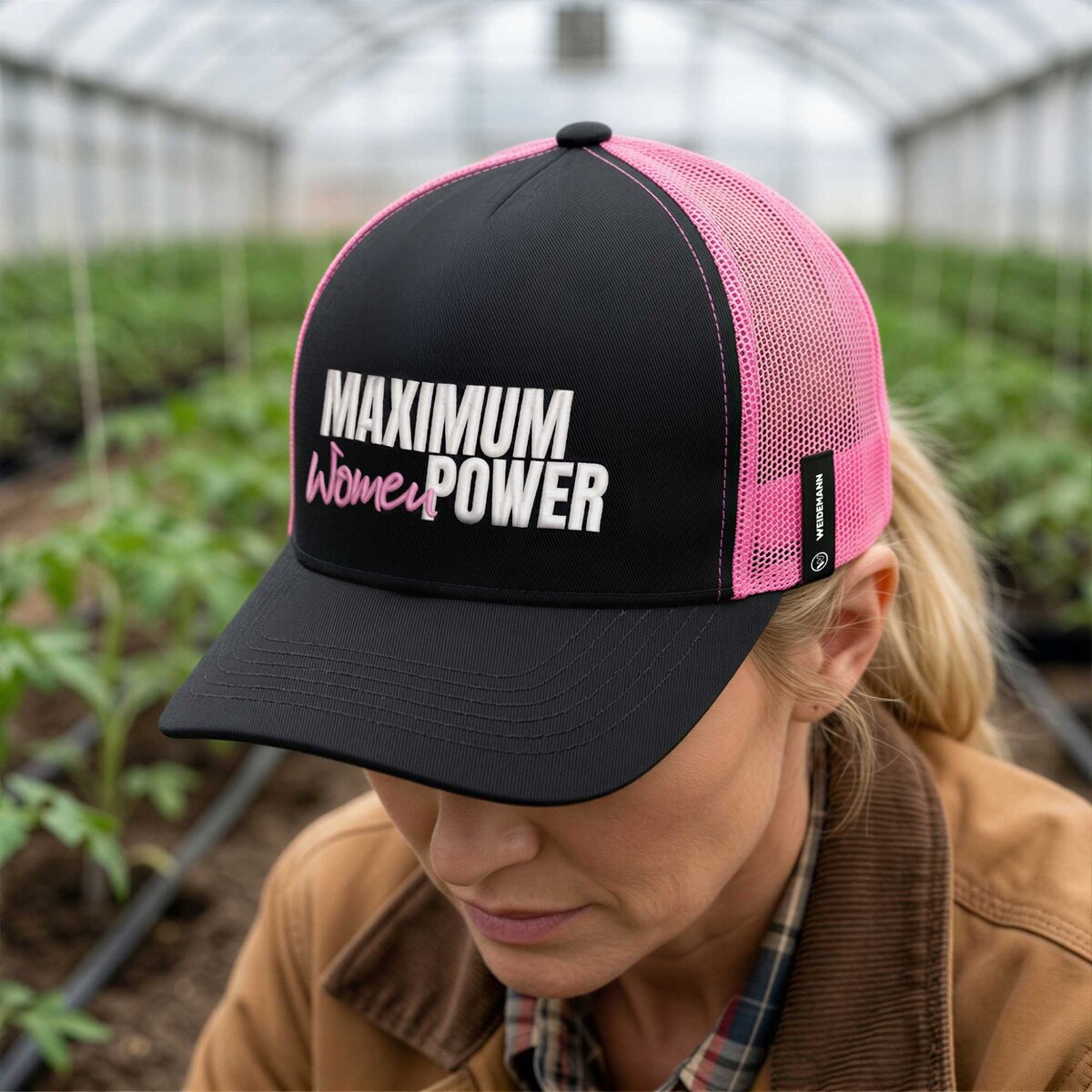 Cap Trucker Mesh "Maximum Women Power"