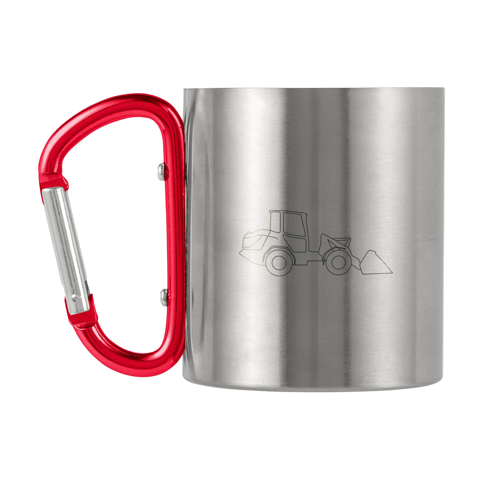 Thermobecher mit Karabiner