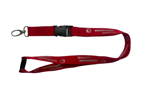 Lanyard in Rot