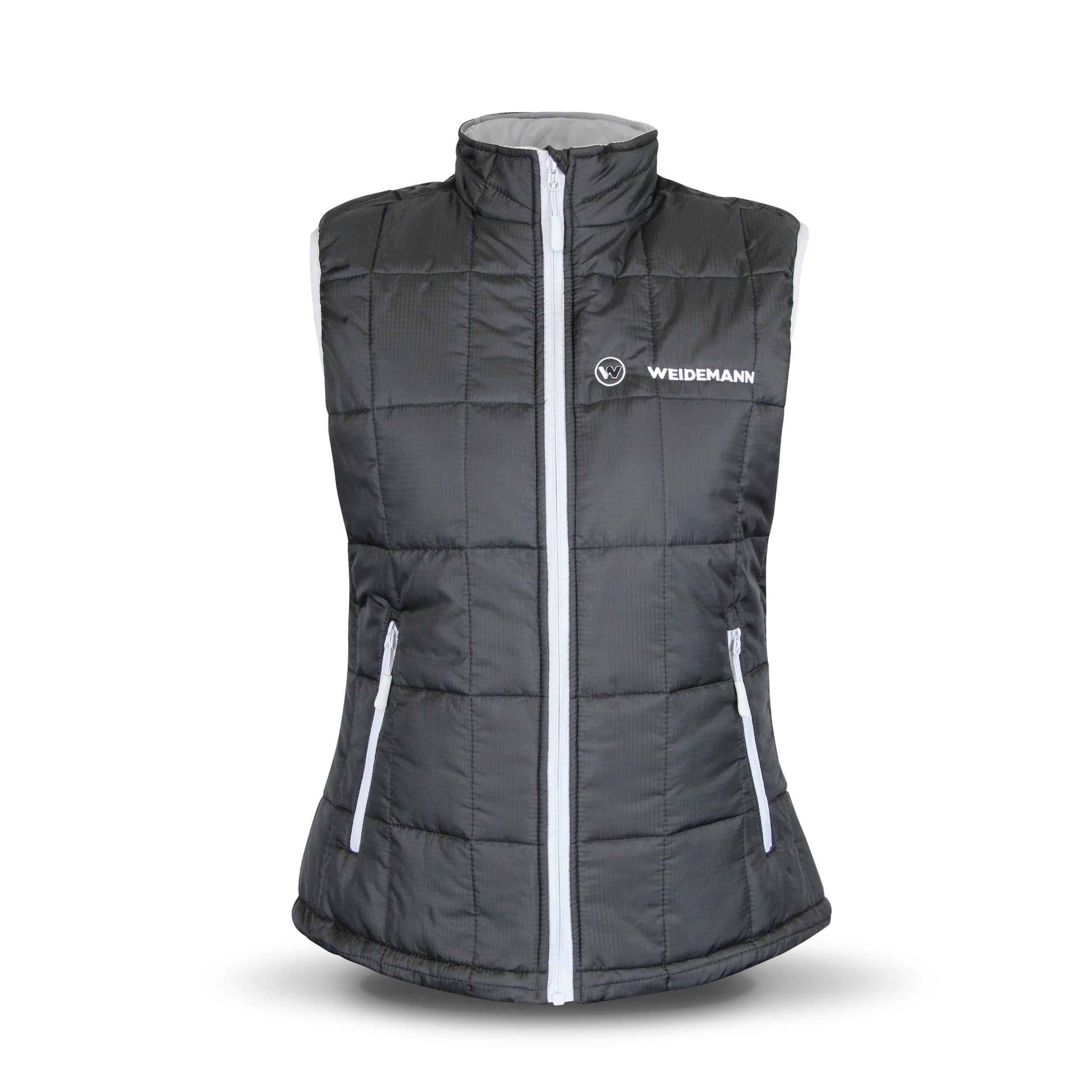 Women's Padded Light Weight Vest, black